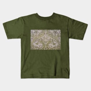 African Marigold by William Morris, Vintage Textile Art Kids T-Shirt